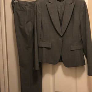 Antonio Melani gray pantsuit.
